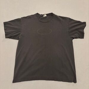 VTG Nike T Shirts Large Gray Short Sleeves Center Logo Golf 90s Skateboard